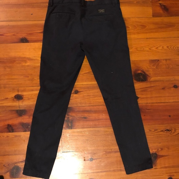 Banana Republic Navy Blue Chinos - Picture 3 of 4